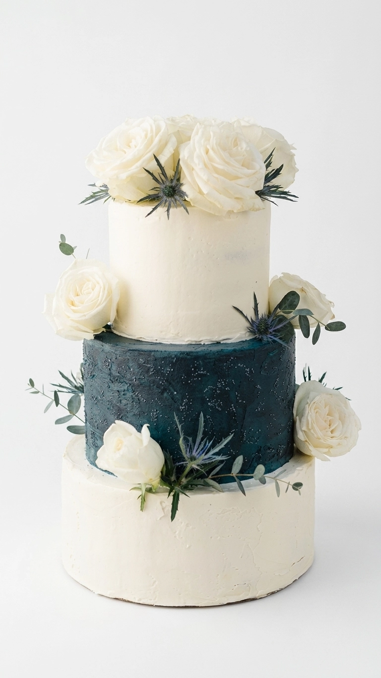 Custom Tiered Wedding Cake in Lancaster Pennsylvania