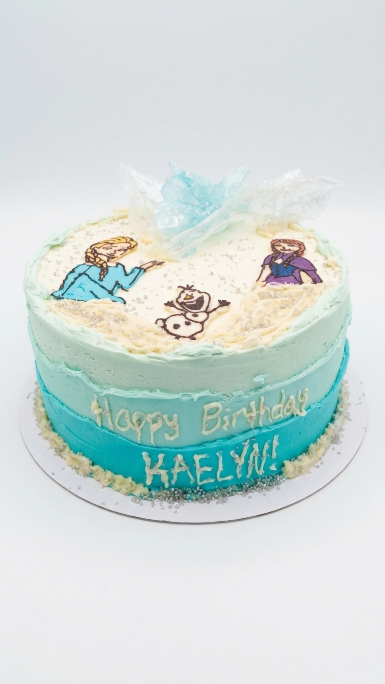 Disney Frozen Birthday Cake in Lancaster Pennsylvania