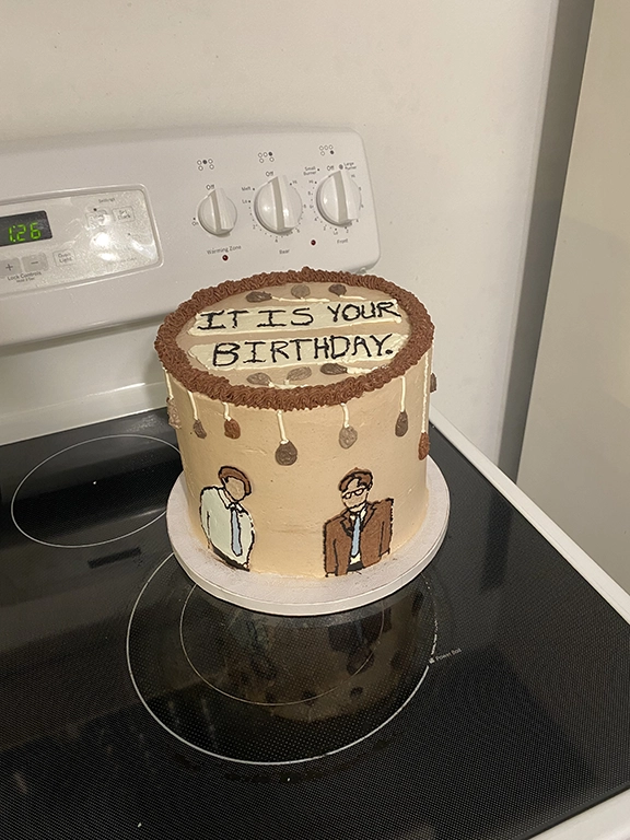 Custom Office Birthday Cake in Lancaster Pennsylvania