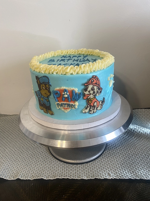 Custom Paw Patrol Birthday Cake in Lancaster Pennsylvania